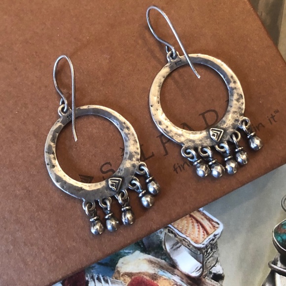 Vintage Silpada Cha-Cha Sterling Silver Earrings W1526 - Picture 8 of 15